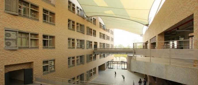 文理暨管理大樓內部景觀